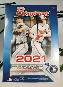 2021 Topps Bowman Major League Baseball Blaster Box MLB New NIB Sealed Unopened