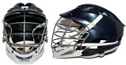 Cascade R Lacrosse Helmet Navy Blue & White Adult SPR FIT, OSFM 21.5
