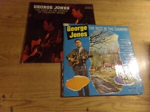 New ListingLP RECORD ALBUM GEORGE JONES LOT OF 2