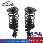 Set 2 Front Quick Shock Struts Assembly For 2011-2013 Kia Sorento 173044 172712