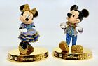 New Disney Arribas Brothers Swarovski 50th Celebration Mickey Minnie Figure Set