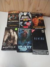 action movie vhs lot Of 6 Movies; Aliens, 2 Fast 2 Furious, No Escape And More