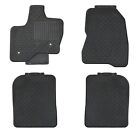 Rubber Floor Mat Set for Ford Flex 2009-2019 SE SEL Limited All Weather Liners (For: 2011 Ford Flex Limited 3.5L)