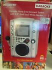 Memorex CD/CD+G Karaoke Home System Black White Monitor MKS5626