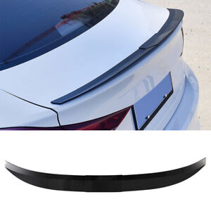 For Kia Rio Adjustable Rear Trunk Spoiler Roof Tail Wing Carbon Fiber (For: 2022 Kia Rio)