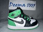 Nike Air Jordan 1 Retro High OG Athletic Shoes ‘Lucky Green’ FD1413 031 Size 7C