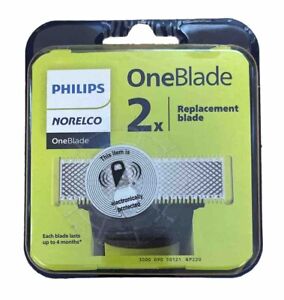 New ListingPhilips Norelco OneBlade Replacement Blade, 2 Count QP220/80 Sealed