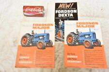 Vintage 1950's Fordson Dexta & Major Tractor Sales Catalog Brochure
