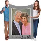 Custom Photos Blanket Personalized Custom Picture Blanket Add Text Blankets Gift