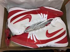 Mens size 10 Nike Freek Rare Wrestling Shoes Red/white