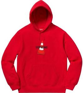 Supreme Cone Hooded Sweatshirt Red Fall/Winter 2019 New w/ Tags Mens Sz XS-3XL
