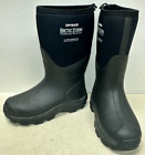 Dryshod Mens Arctic Storm Mid Pull On Boots Mid Calf Black/Grey Size 11