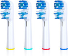 Replacement Brush Heads Compatible with Oral B- Double Clean Design, Double