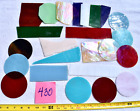 3 Lbs STAINED GLASS SCRAP PIECES Opaque Transparent Opalescent MOSAIC ART CRAFT
