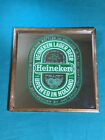 Vintage Heineken Beer Sign Bar Mirror 12x12”