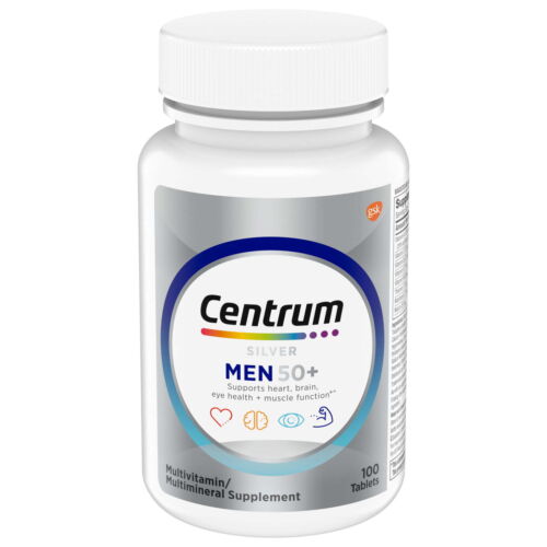 Centrum Silver Multivitamin for Men 50 Plus;  Multivitamin/Multimineral Suppleme