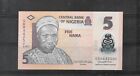 NIGERIA #32a 5 naira 2006 UNUSED MINT  BANKNOTE PAPER MONEY note currency