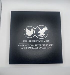 2021 US Mint Silver Proof Set (Limited Edition American Eagle Collection)