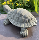 Concrete Turtle Garden Statue Tortoise Large Outdoor Lawn Ornament Gift Decor