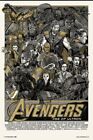 Avengers Age of Ultron Tyler Stout Regular Mondo Artist Cinema Poster