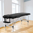 73'' Massage Table  Professional Portable Aluminum Height Adjustable Folding