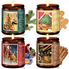 Christmas Candle Set | Scented Candle Gift Set Christmas Tree/Cookies/EVE/Spi...