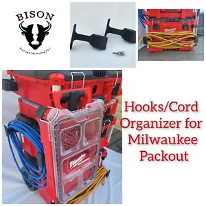 Extension Cord Organizer for Milwaukee Packout (Molded Plastic)