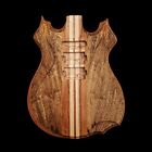Alembic Style Custom Guitar Body 1 of a Kind Handmade Black Limba Luthier