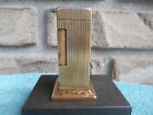 VINTAGE Dunhill Rollalite TABLE LIGHTER US PATENT GOLD PLATED