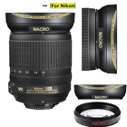 Wide Angle Macro Lens for Nikon AF-S DX NIKKOR 18-105mm f/3.5-5.6G ED VR Lens