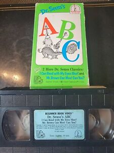 Dr. Seuss ABC (VHS, 1994) *BUY 2 GET 1 FREE