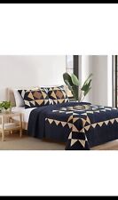 PENDLETON - Lace River Pieced  Quilt Set - Rustic Home Bedding - King Size
