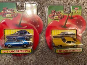 Motor Max Fresh Cherries ‘74 AMC Gremlin X And ‘75 Matador Lot Of 2 New