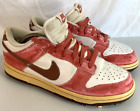 Nike Dunk Golf Low Men's Size 8.5 US 483907-104 White Red Brown Golf Shoes