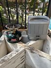 1987 Coleman Model 508 Camping Stove, Single Burner Camp Cook Stove with Case
