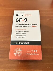 Novex Biotech GF-9 GH Supplement 84 Caps Pack Expire 03/2026 NIB