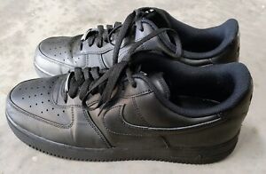Nike Air Force Low Triple Black Size 12  CW2288-001