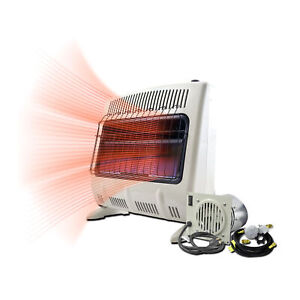 Mr.Heater 30000 BTU Vent Free Propane Heater with Built In Blower and 12ft Hose