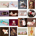 Newborn Boys Girls Baby Crochet Knit Costume Photography Photo Props Outfit USA