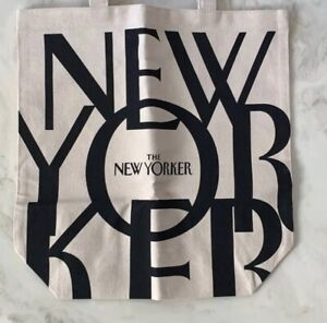 The New Yorker Classic Canvas Tote Bag 15