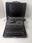 Vintage Royal Quiet De Luxe Portable Manual Typewriter W/ Case