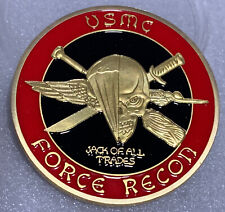 * US Marine Corps Force Recon Challenge Coin - US SELLER Awesome Marine Coin