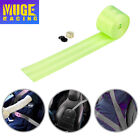 Green 3.5M Seat Belt Webbing Polyester Seat Lap Retractable Nylon Safety Strap