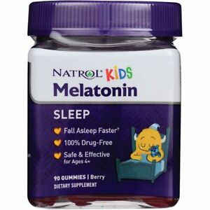 Natrol Kids Melatonin Gummies - Berry 1 mg 90 Gummies