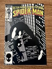 Peter Parker, The Spectacular Spider-Man #101 (1984) Black Suit VF/NM 9.0