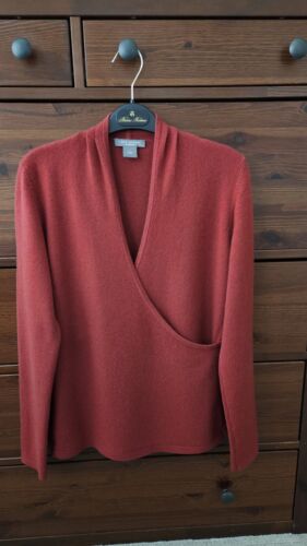 Ann Taylor women's new without tags maroon color 100% cashmere sweater Size S