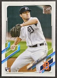 2021 Topps Series 1 #321 Casey Mize Rookie RC Detroit Tigers