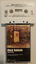 BLACK SABBATH - Mob Rules Cassette Tape 1981 80s Rock Metal DIO VINTAGE