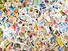100 Assorted Cancelled US POSTAGE STAMPS Big Variety for Paper Crafts Art Mosaic