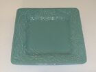 LAURIE GATES Dining Plate Teal Square 8.75